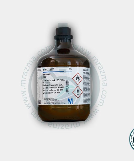 اسید سولفوریک 95-97 درصد مرک (جوهر گوگرد)کد 100731 2.5 لیتری در فروشگاه اینترنتی مسترآزما