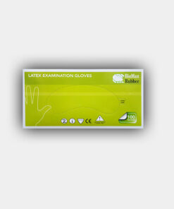 دستکش لاتکس پودری بایومکس مالزی