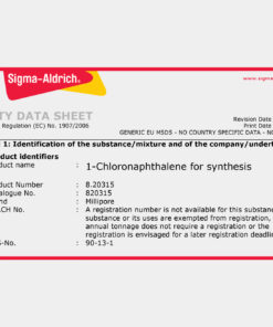 1-کلرونفتالین مرک آلمان واحد یک لیتری